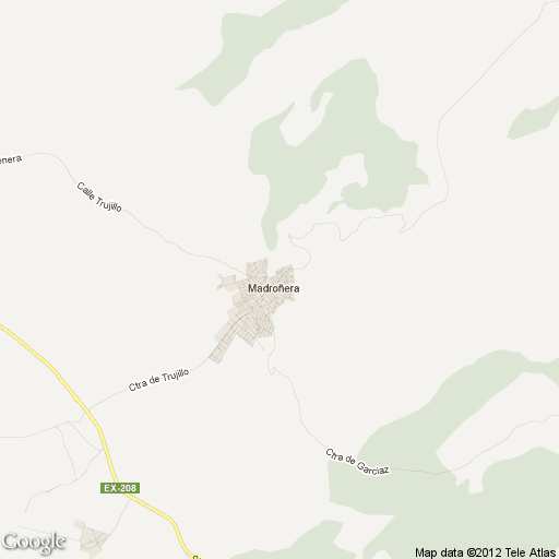 Imagen de Madroñera mapa 10210 2 