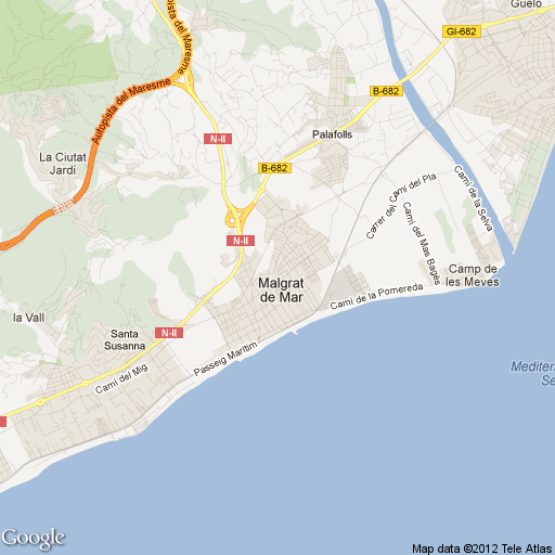 Imagen de Malgrat de Mar mapa 08380 1 