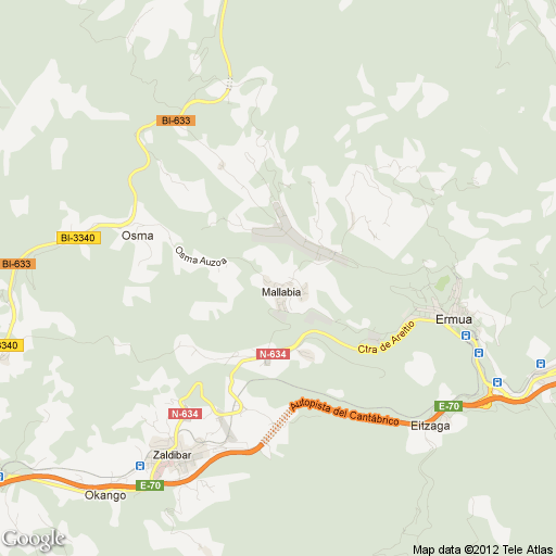 Imagen de Mallabia mapa 48269 1 