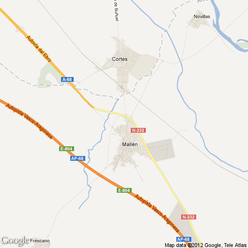 Imagen de Mallén mapa 50550 1 