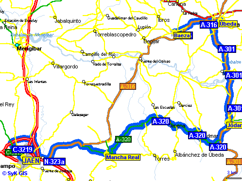 Imagen de Mancha Real mapa 23100 3 