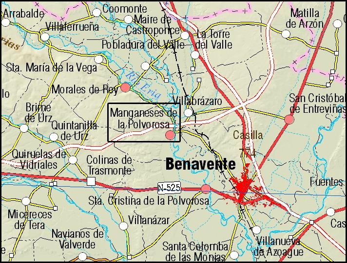 Imagen de Manganeses de la Polvorosa mapa 49694 5 