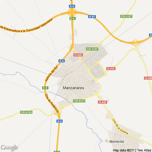 Imagen de Manzanares mapa 13200 6 