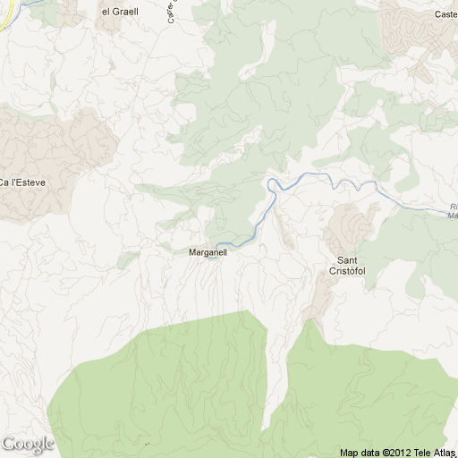 Imagen de Marganell mapa 08298 1 