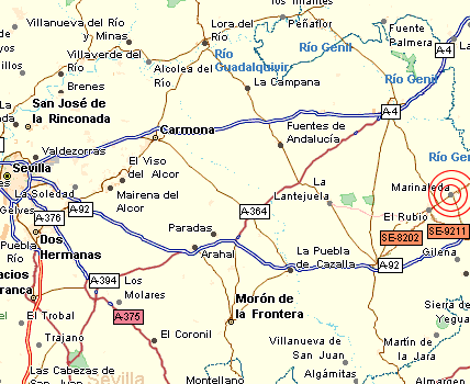 Imagen de Marinaleda mapa 41569 5 