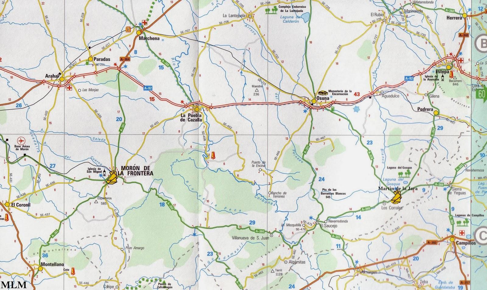 Imagen de Martín de la Jara mapa 41658 3 