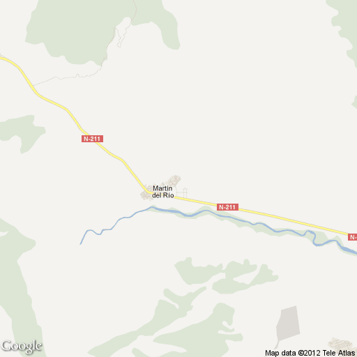 Imagen de Martín del Río mapa 44750 1 