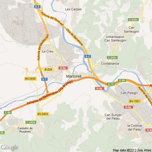 Imagen de Martorell mapa 08760 2 