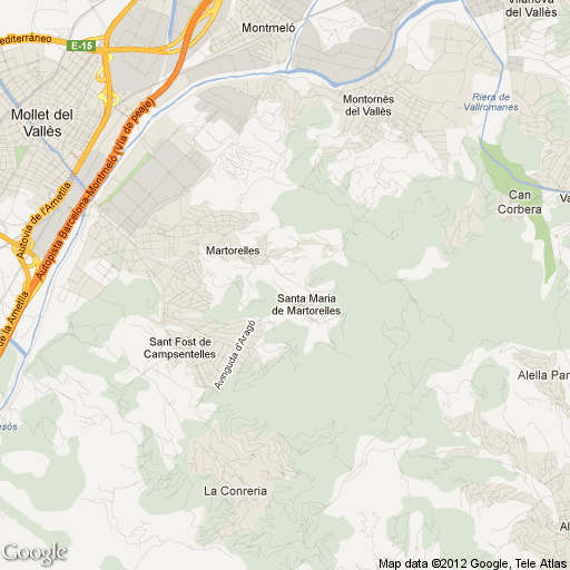 Imagen de Martorelles mapa 08107 2 