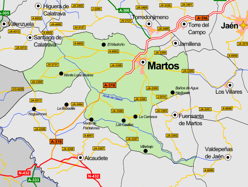 Imagen de Martos mapa 23600 5 