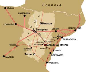 Imagen de Mas de las Matas mapa 44564 4 