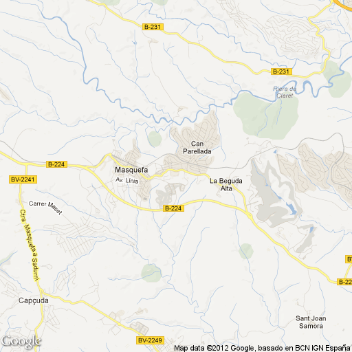 Imagen de Masquefa mapa 08783 1 