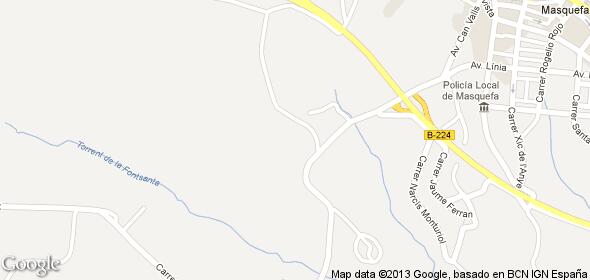 Imagen de Masquefa mapa 08783 5 