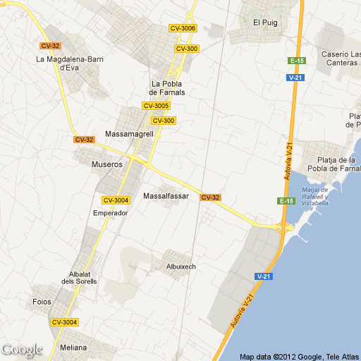 Imagen de Massalfassar mapa 46560 1 