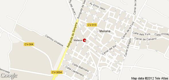 Imagen de Meliana mapa 46133 4 