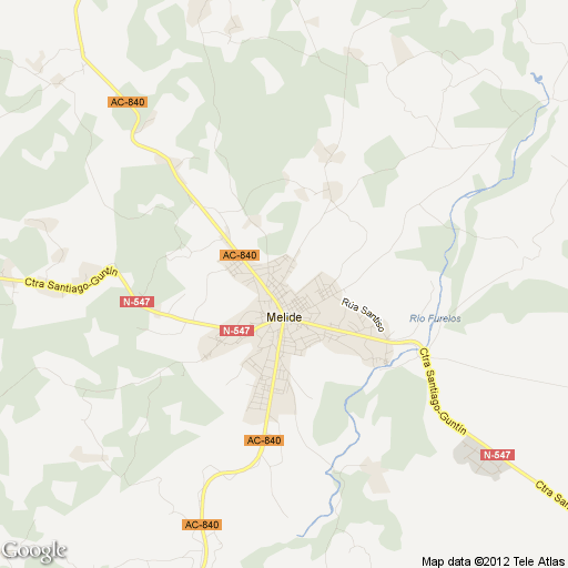 Imagen de Melide mapa 15800 1 