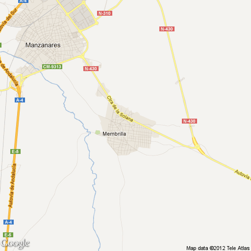 Imagen de Membrilla mapa 13230 1 