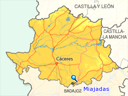 Imagen de Miajadas mapa 10100 5 