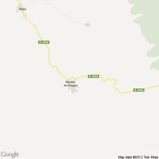 Imagen de Miedes de Aragón mapa 50330 1 
