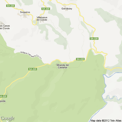 Imagen de Miranda del Castañar mapa 37660 4 