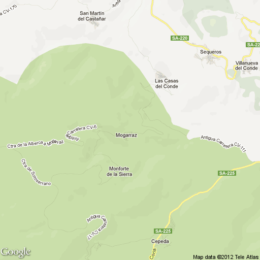 Imagen de Mogarraz mapa 37610 1 