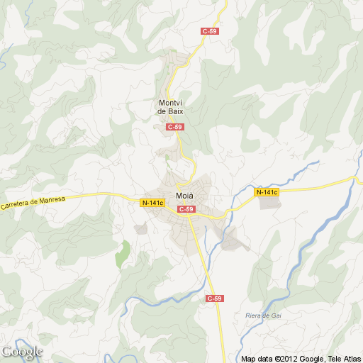 Imagen de Moià mapa 08180 1 