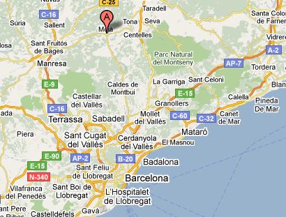 Imagen de Moià mapa 08180 2 