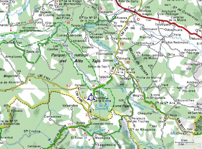 Imagen de Molina de Aragón mapa 19300 4 