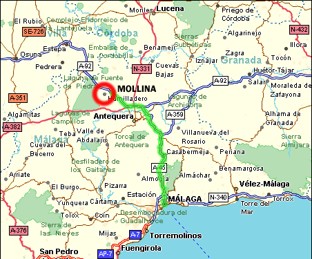 Imagen de Mollina mapa 29532 2 