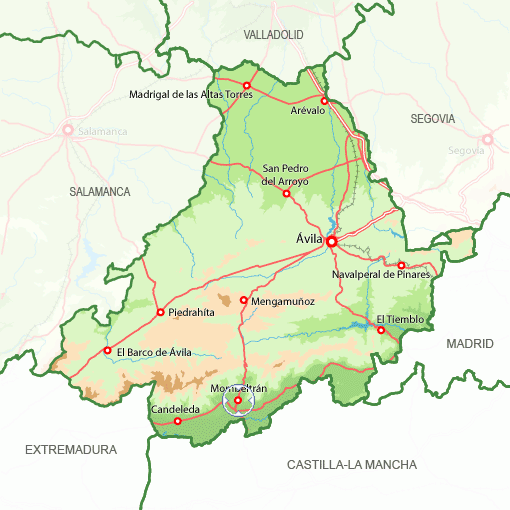 Imagen de Mombeltrán mapa 05410 2 
