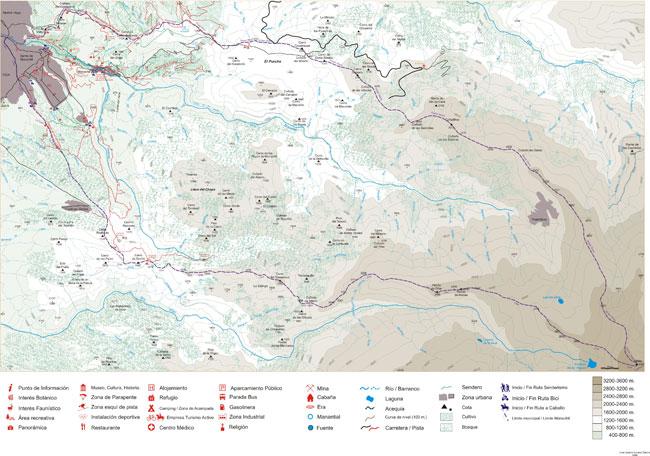 Imagen de Monachil mapa 18193 3 