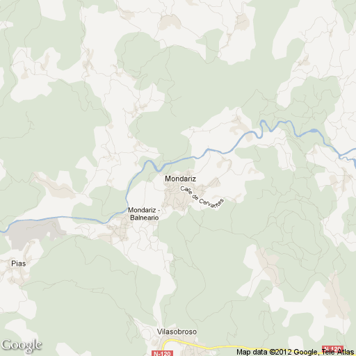 Imagen de Mondariz-Balneario mapa 36890 2 