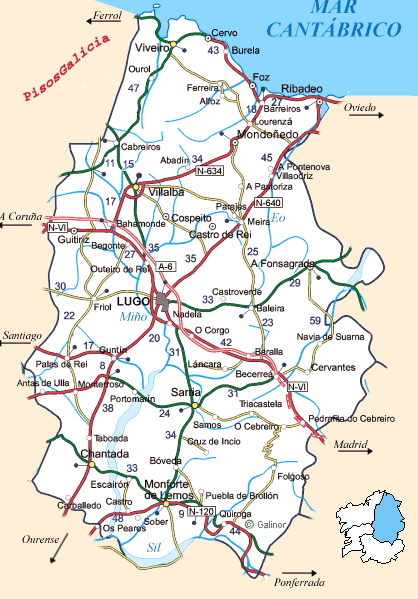 Imagen de Mondoñedo mapa 27740 2 