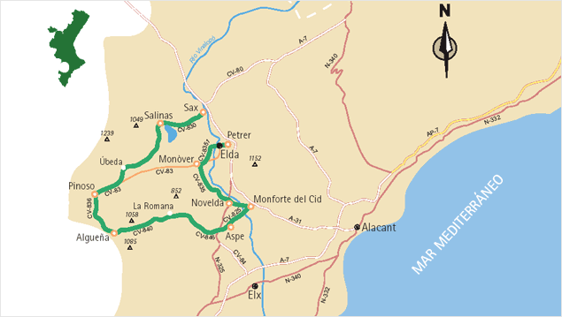 Imagen de Monforte del Cid mapa 03670 4 