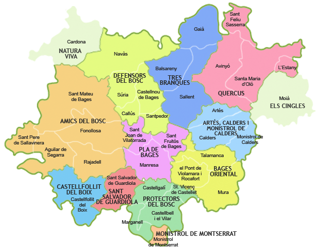 Imagen de Monistrol de Calders mapa 08275 1 
