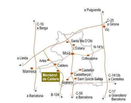 Imagen de Monistrol de Calders mapa 08275 5 