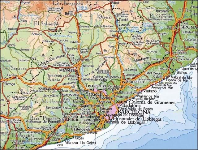 Imagen de Monistrol de Montserrat mapa 08691 2 