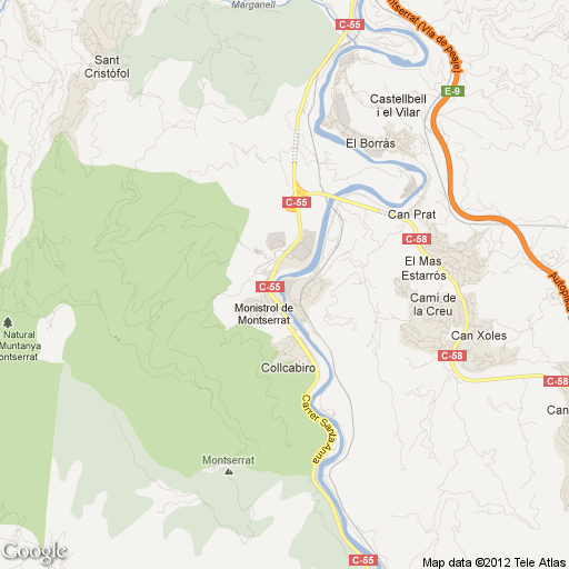Imagen de Monistrol de Montserrat mapa 08691 4 