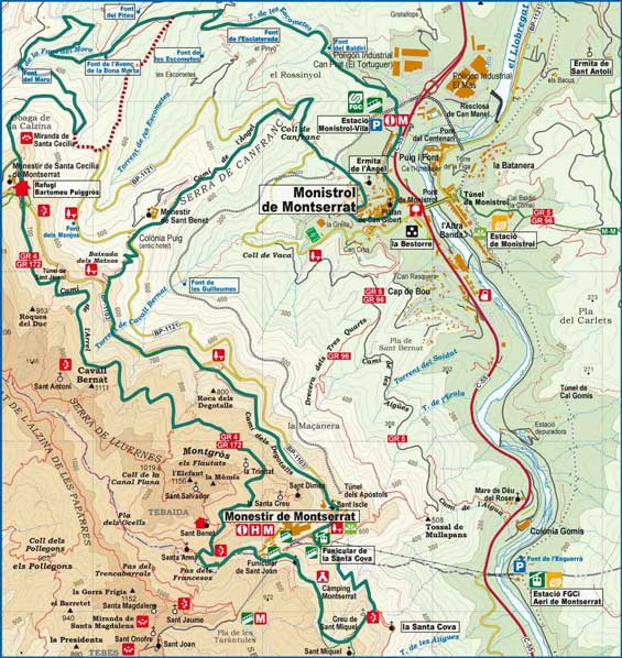 Imagen de Monistrol de Montserrat mapa 08691 5 