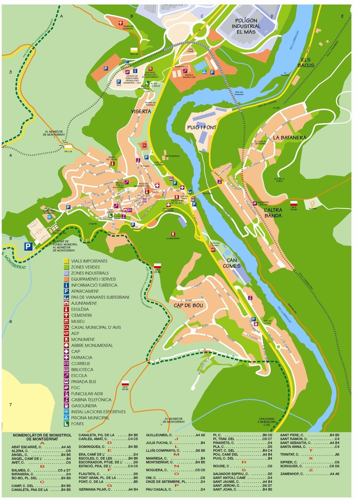 Imagen de Monistrol de Montserrat mapa 08691 6 