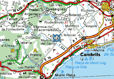 Imagen de Mont-roig del Camp mapa 43300 3 