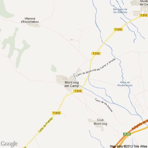 Imagen de Mont-roig del Camp mapa 43300 5 