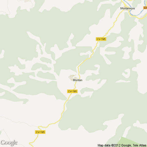 Imagen de Montán mapa 12447 1 