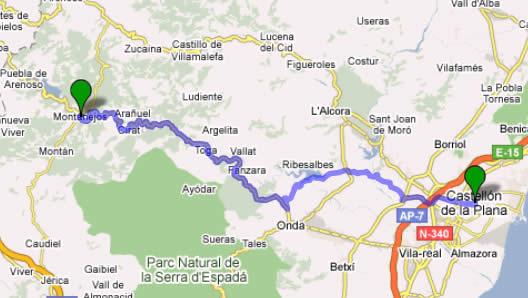 Imagen de Montanejos mapa 12448 1 