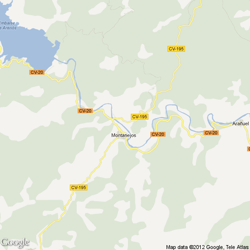 Imagen de Montanejos mapa 12448 6 