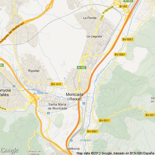 Imagen de Montcada i Reixac mapa 08110 1 