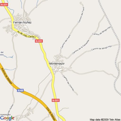 Imagen de Montemayor mapa 14530 2 