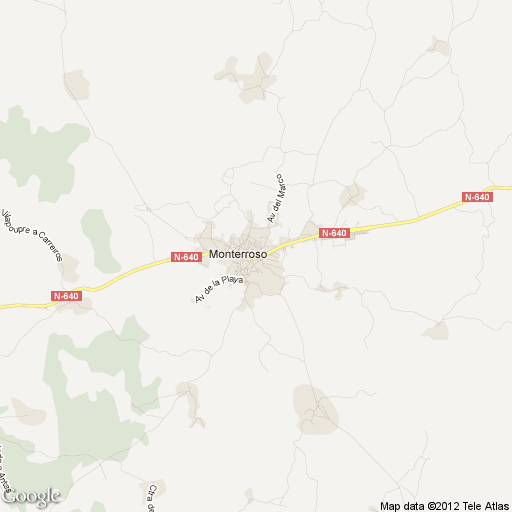Imagen de Monterroso mapa 27560 1 