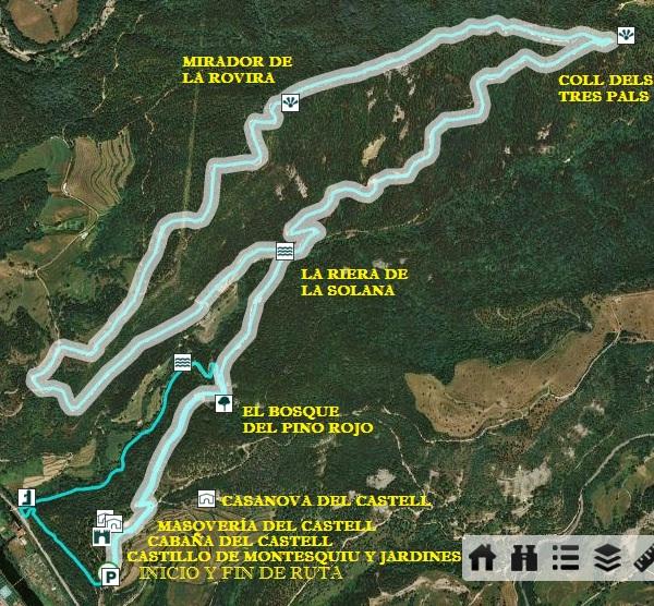 Imagen de Montesquiu mapa 08585 2 