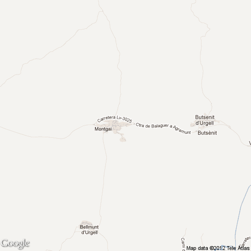 Imagen de Montgai mapa 25616 1 